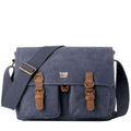 Blue Troop London Messenger Bag TRP0210 with adjustable shoulder strap and multiple compartments, stylish and functional.
