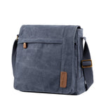 Large Canvas Flap Crossbody Bag | TRP0219-2