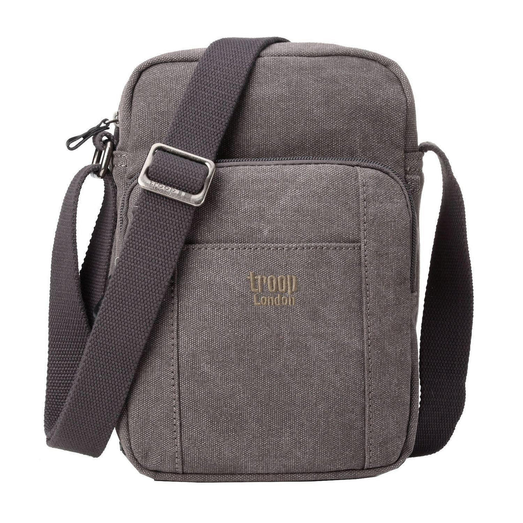 Vertical Canvas Crossbody Bag | TRP0370-5