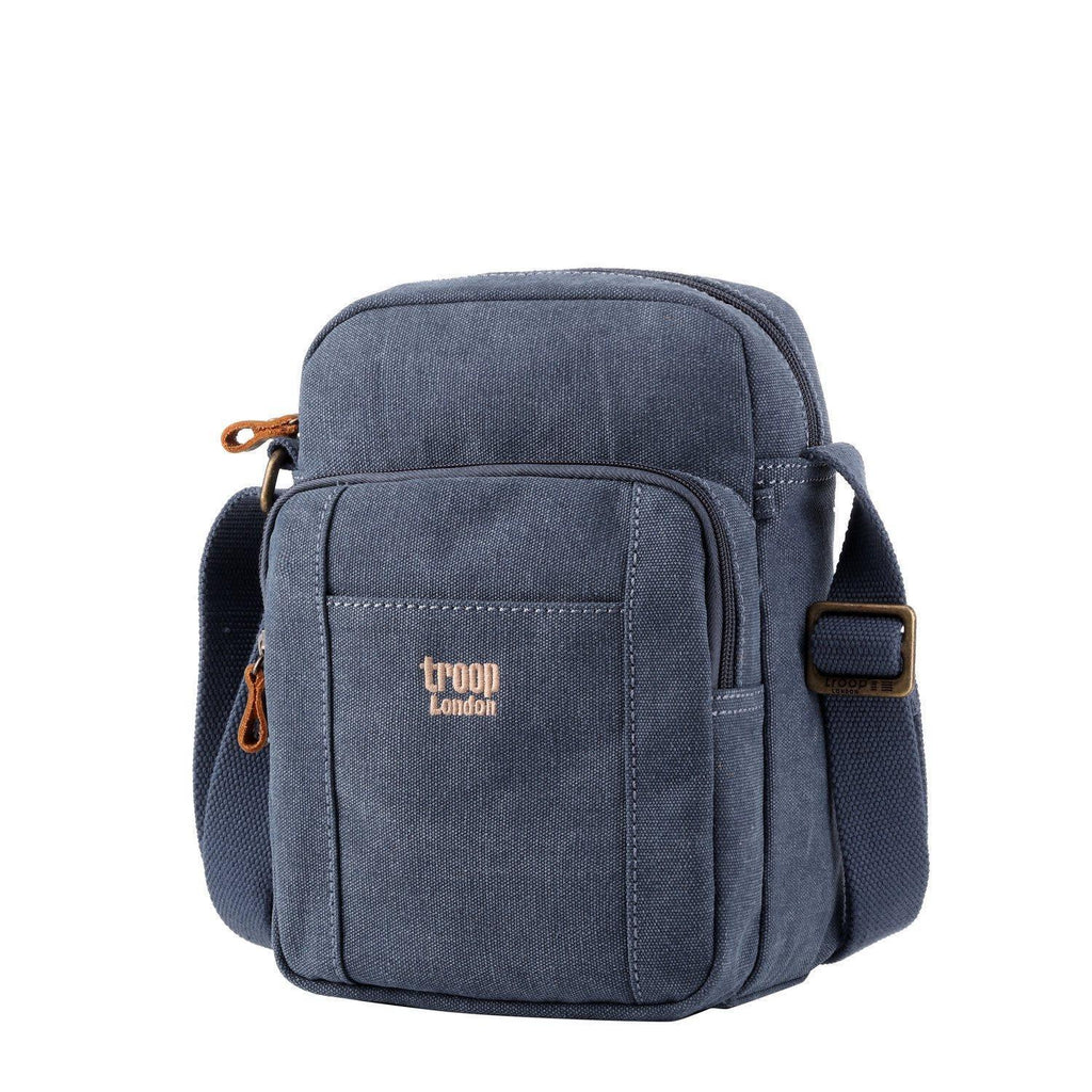 Vertical Canvas Crossbody Bag | TRP0370-1