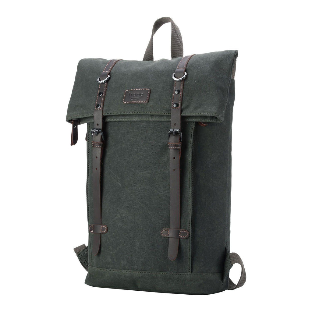 Heritage Waxed Canvas Laptop Backpack | TRP0425-0