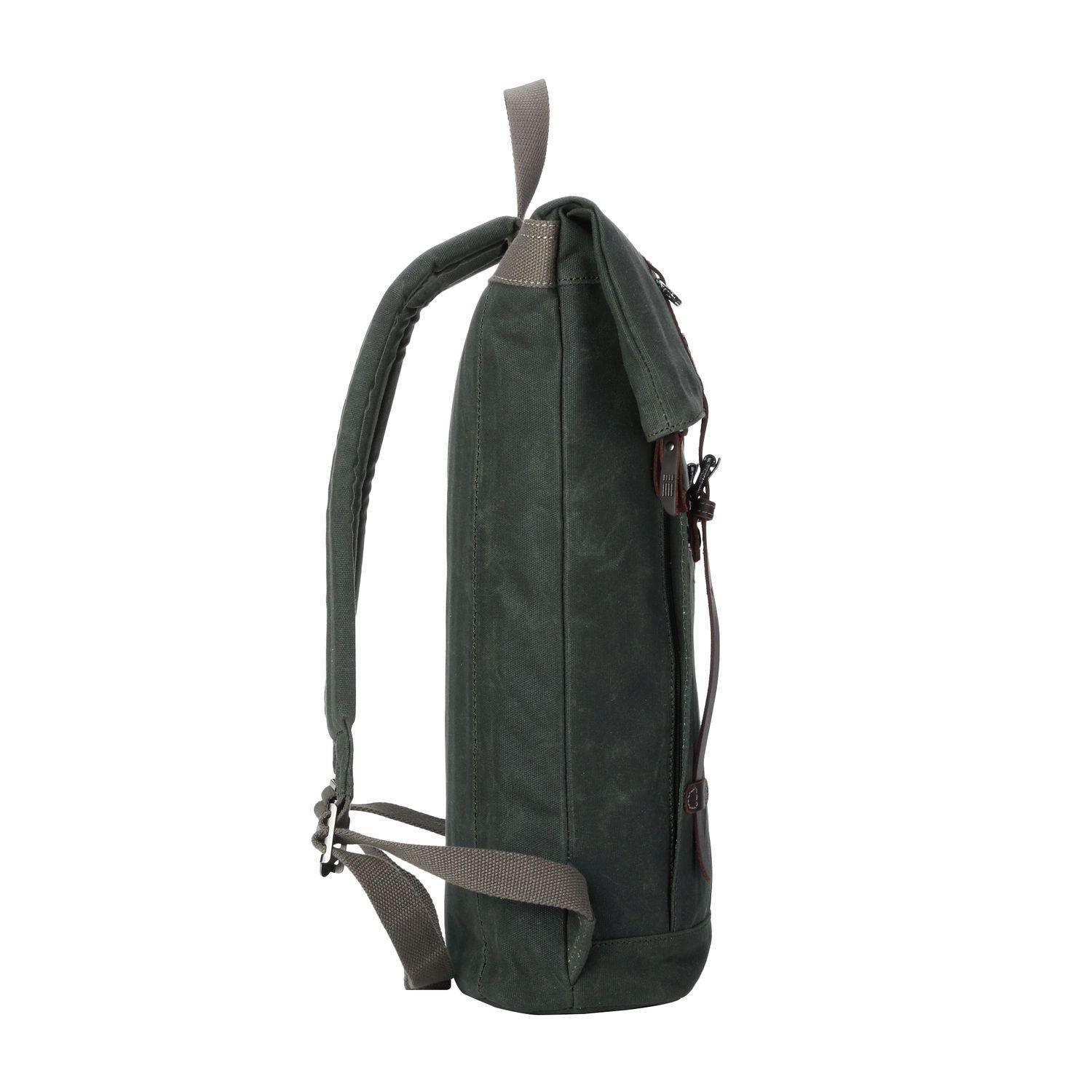 Heritage Waxed Canvas Laptop Backpack | TRP0425-2