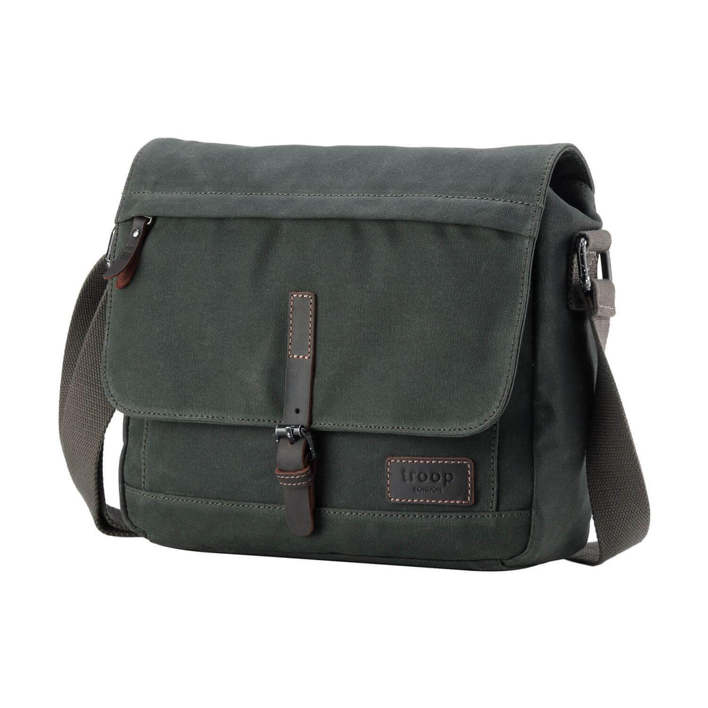 Heritage Waxed Canvas Messenger Bag | TRP0443-1