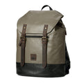 TRP0514 Troop London Heritage Coated Canvas Casual Daypack, Laptop Backpack