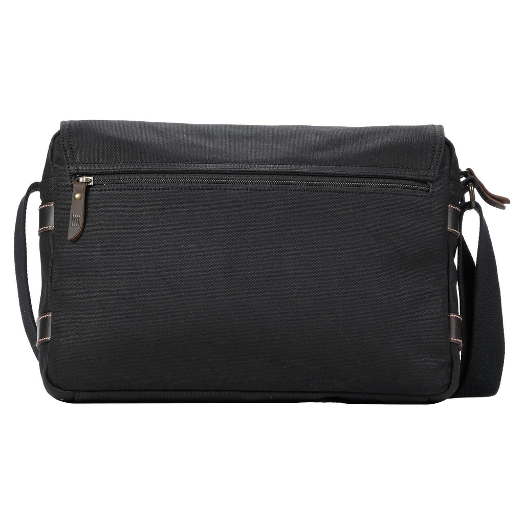 Heritage Canvas Laptop Messenger Bag 13 Inch Slim | TRP0548-2