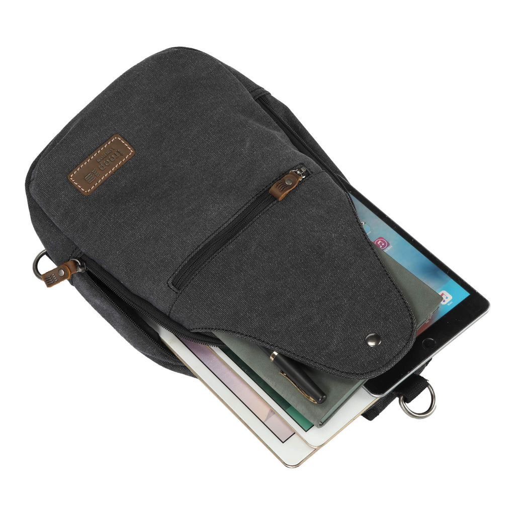 Canvas Sling Bag One Strap Backpack | TRP0551-4