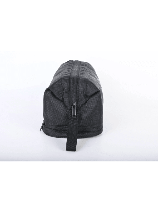North Peak small item bag for hiking, compact and lightweight with multiple compartments for easy organization.