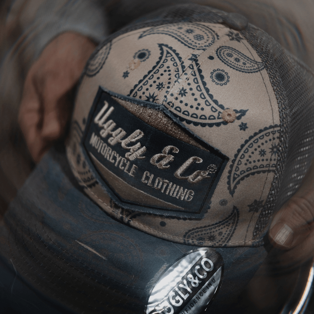 Bandana Diamond Trucker Hat