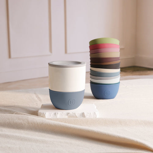 HYDY Ceramic Fjord tumbler mug with 10 fl oz capacity, featuring a stylish design and comfortable handle.