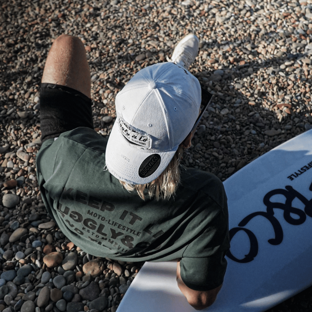White Diamond Vintage Cap