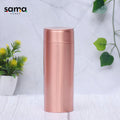 Pure copper water bottle by SAMA Homes, 750ML Milton-style straight design, plain finish, small size, ideal for daily hydration.