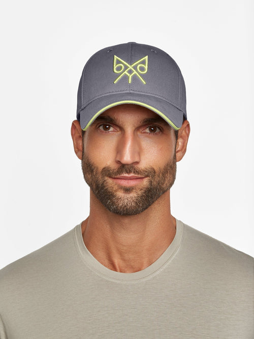 Granite "The Focus" baseball cap by BDXY Studios, black cap with embroidered logo, adjustable strap, casual headwear for men and women.