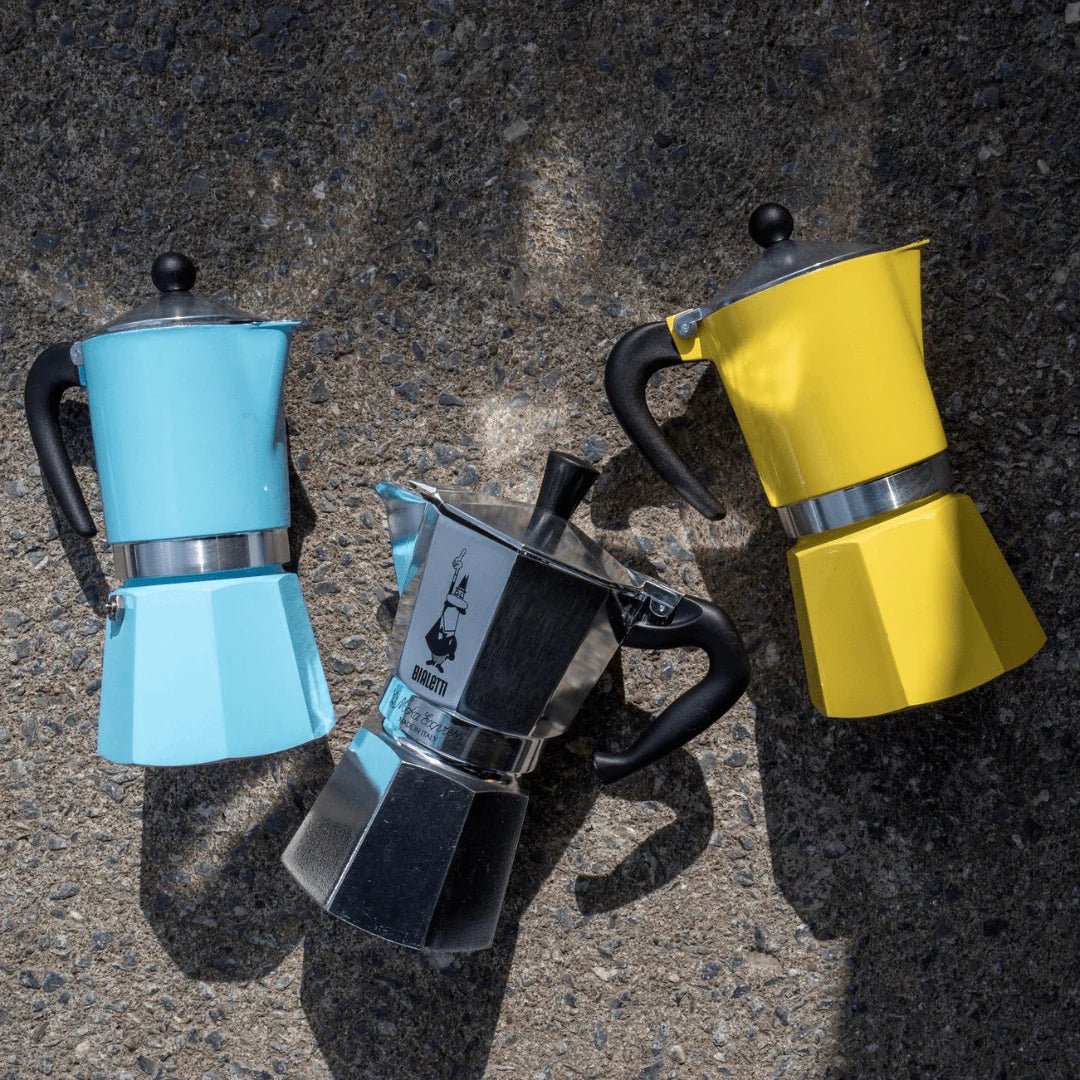 Cafetière italienne Bialetti Rainbow en aluminium