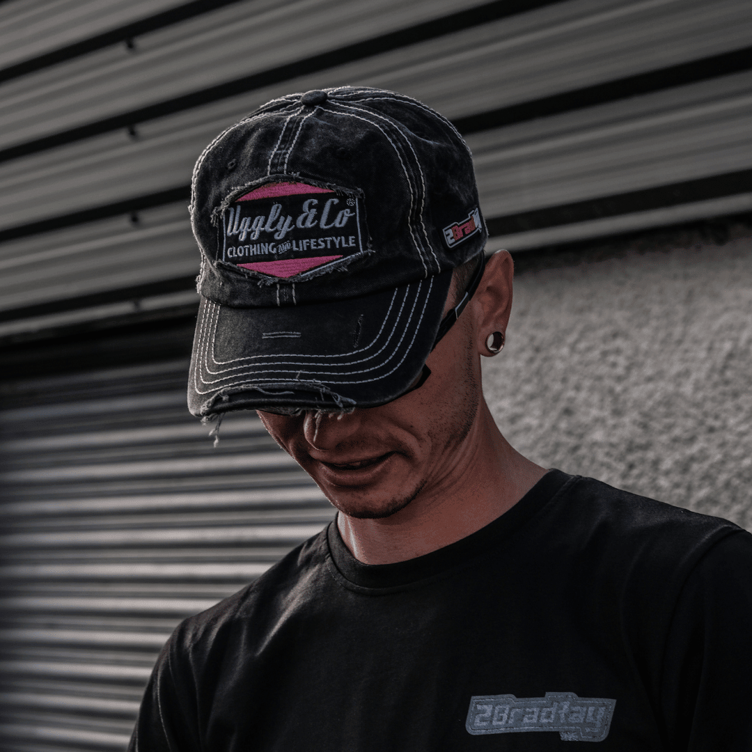 Diamond Trucker Hat by Uggly and Co featuring Bradley Ray #28 logo on a stylish trucker cap.