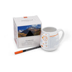 Mug de voyage carte du Colorado à colorier