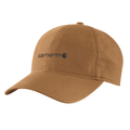 Carhartt 106810 canvas embroidered graphic cap, Workwear Nation Ltd headwear, featuring a stylish embroidered logo on the front.