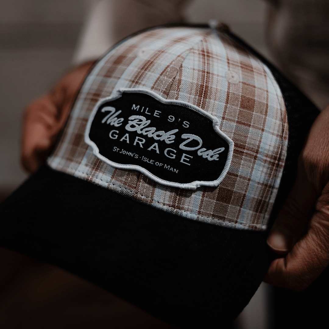 Tartan Garage Trucker Hat
