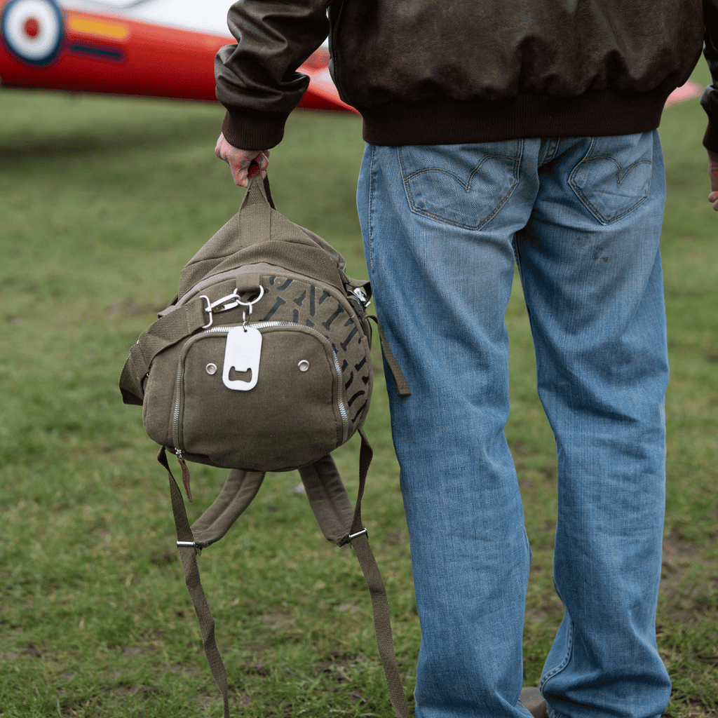 Green 'Aviation' Duffle Bag