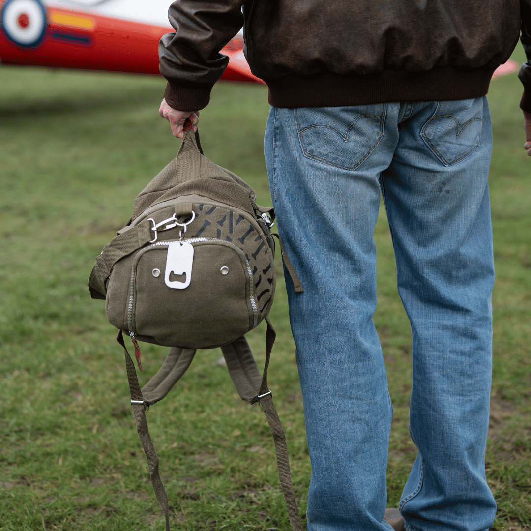 Green 'Aviation' Duffle Bag