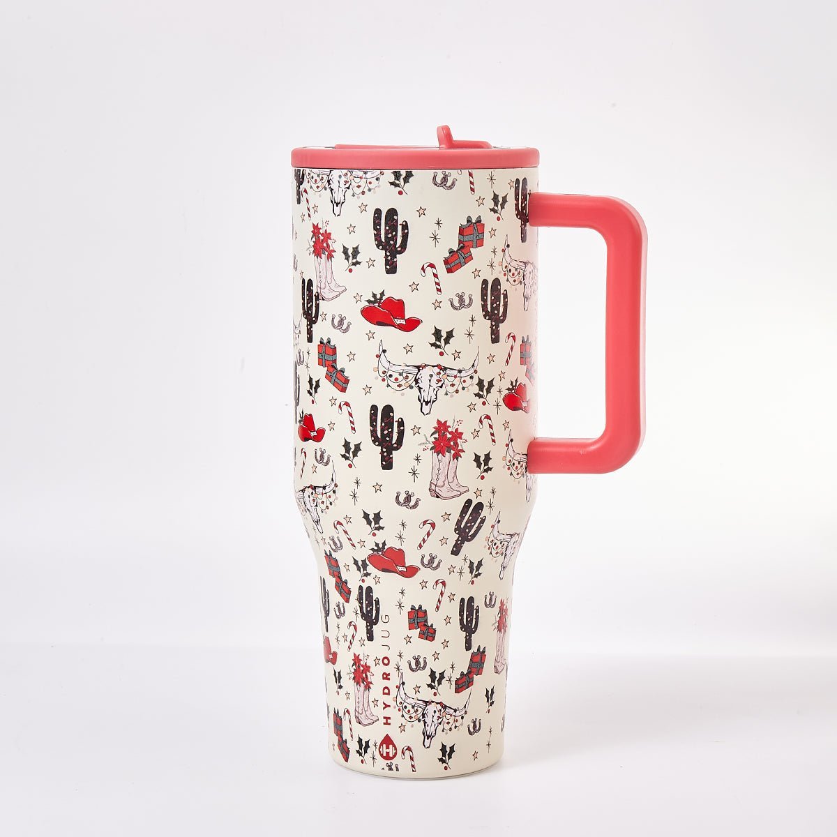 HydroJug Cowboy Christmas Traveler Tumbler – Western Holiday Limited Edition-0