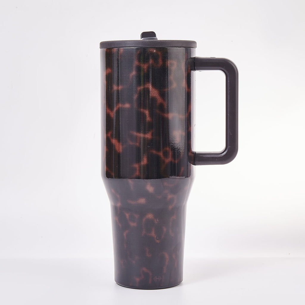 HydroJug Tortoise Shell Traveler Tumbler – Glossy Pattern Limited Edition-0