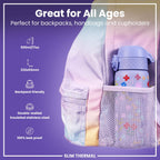 ION8 insulated steel water bottle with a Ditsy floral design, 500ml capacity, leak-proof, slim thermal water bottle.