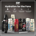 NFL Cincinnati Bengals insulated steel water bottle by ION8, 750ml (24oz), with team logo and durable stainless steel design.