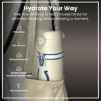 ION8 NFL Indianapolis Colts insulated steel water bottle, 750ml, durable and leak-proof for sports and outdoor use.