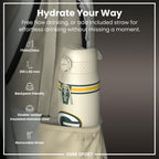 ION8 NFL Green Bay Packers insulated steel water bottle 750ml, 24oz, with team logo and stainless steel finish.
