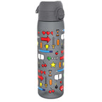 ION8 Recyclon Bottle Gamer 500ml water bottle with leak-proof, slim design, featuring vibrant graphics for active hydration.