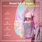 ION8 Recyclon Koala 500ml leak-proof slim water bottle, featuring a colorful koala design and durable construction.