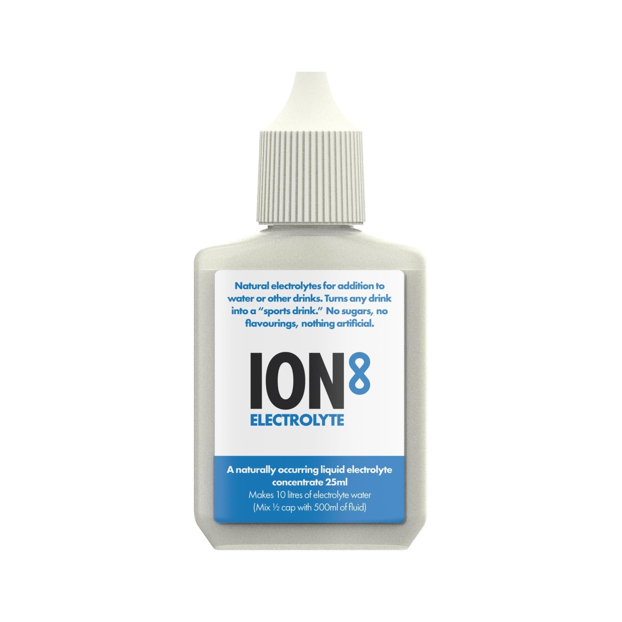 ION8 Zero Calories hydration booster electrolyte powder packet, sugar-free electrolyte supplement for hydration and replenishment.