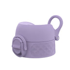 Light purple leak-proof water bottle replacement lid for small/medium bottles by ION8, part of Xtras & Add-Ons collection.