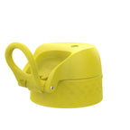 Yellow leak-proof water bottle replacement lid for small/medium ION8 bottles, part of Xtras & Add-Ons collection.
