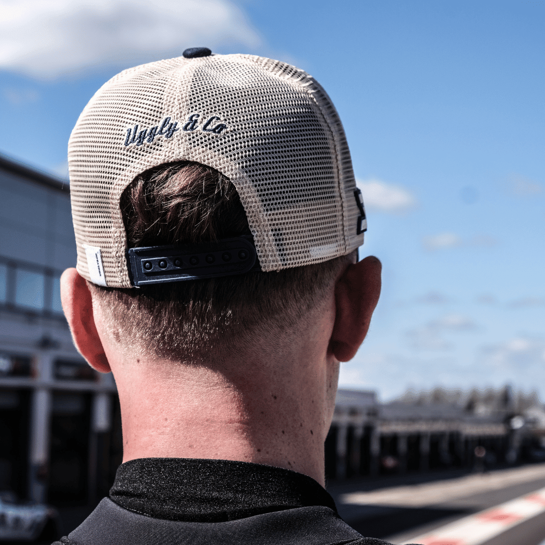 Diamond Trucker Hat by Uggly and Co featuring Max Cook #30, a stylish trucker cap with a bold graphic design.