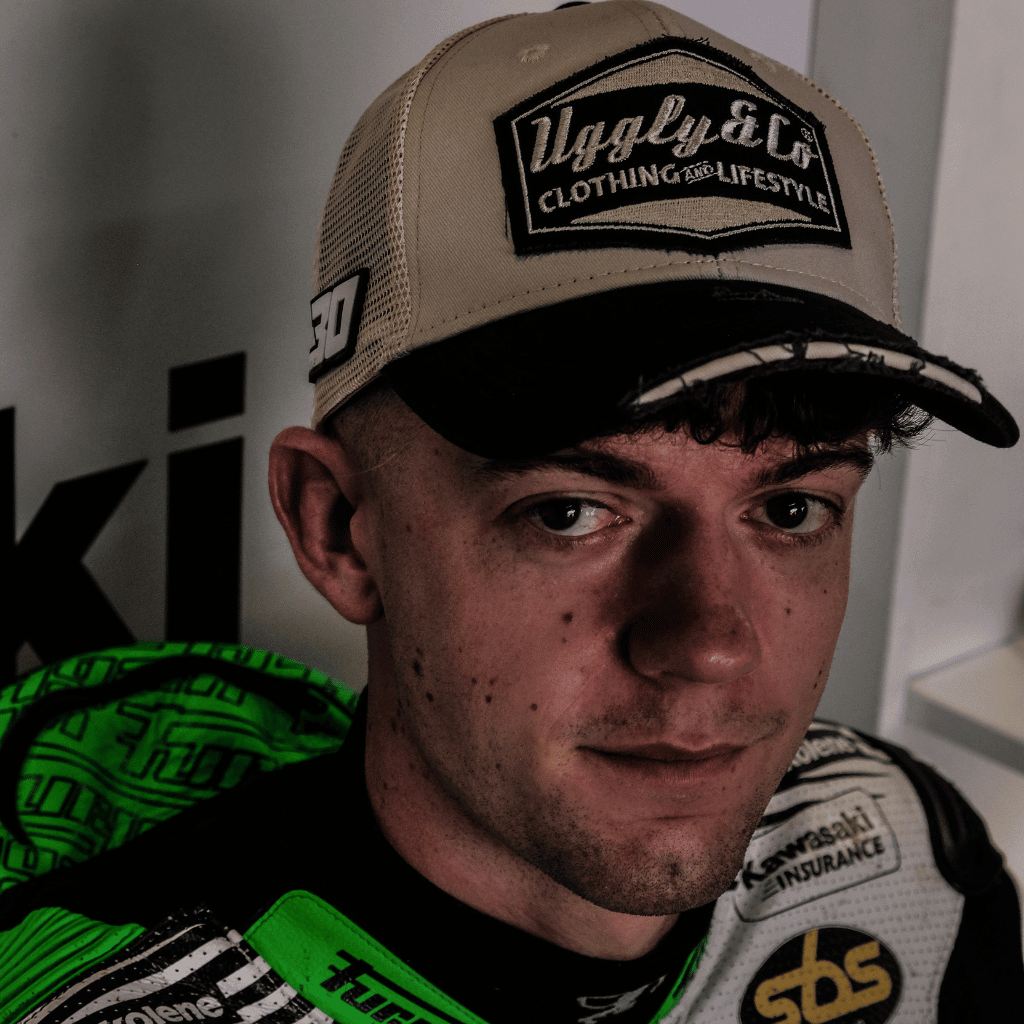 Uggly and Co diamond trucker hat featuring Max Cook #30 racing design with mesh back and adjustable strap.