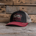 Men's vintage Uggly and Co trucker cap with "No Fuel Since 95'" embroidered front, mesh back, and adjustable snap closure.