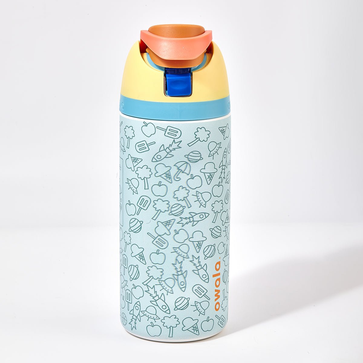 Owala Junior Explorer FreeSip Kids Stainless Steel Water Bottle-0