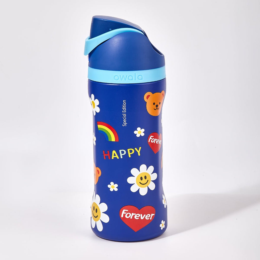Owala x Wiggle Wiggle FreeSip Kids Stainless Steel Water Bottle-1