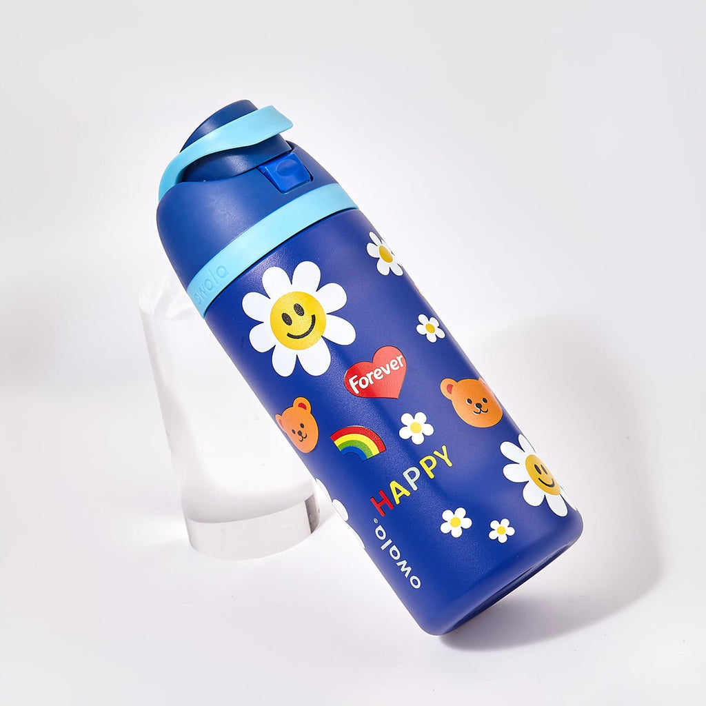 Owala x Wiggle Wiggle FreeSip Kids Stainless Steel Water Bottle-4