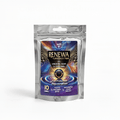 Innooova Renewa x10 Gummies with creatine and curcumin, showing a trial pack of tasty supplement gummies in colorful packaging.