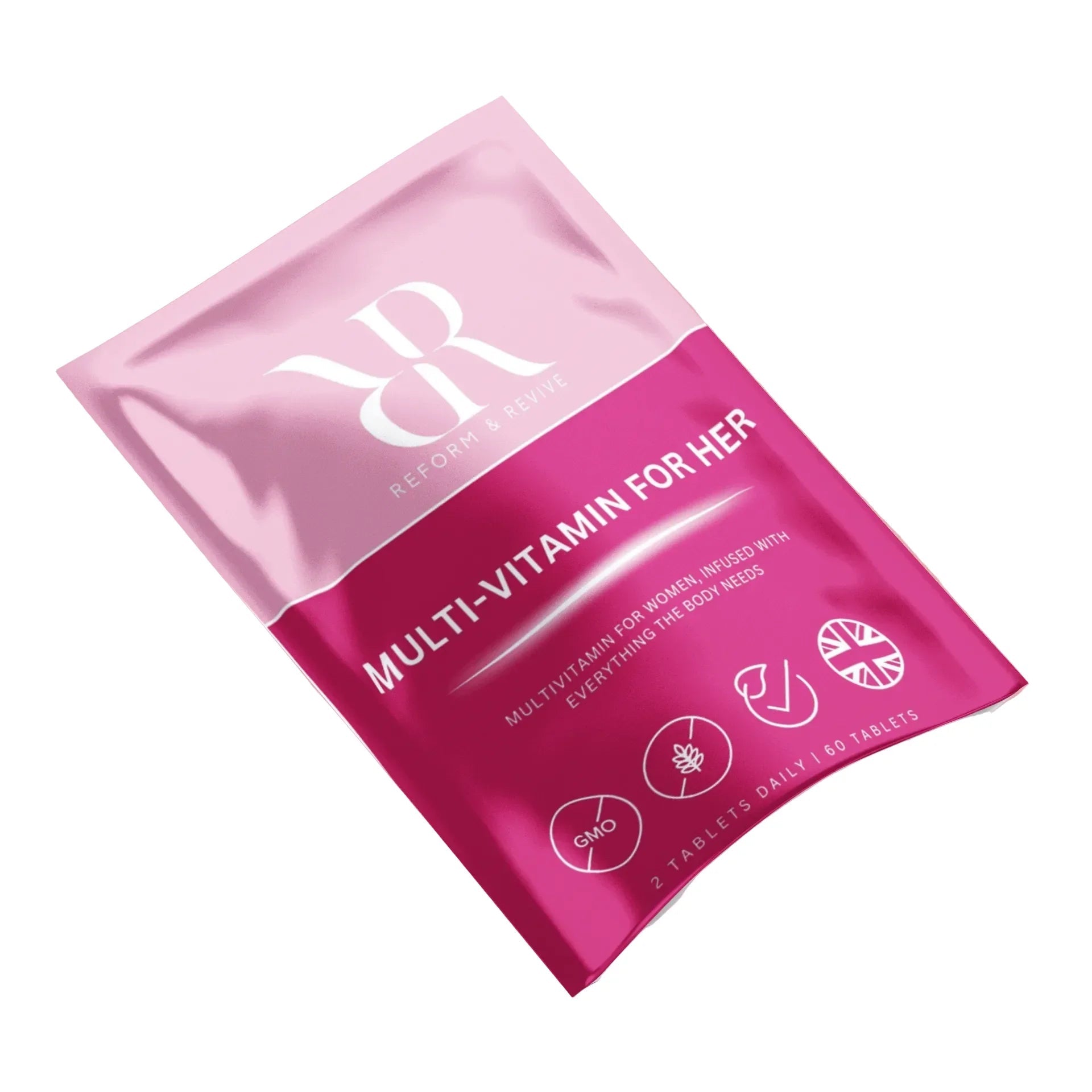 Reform and Revive Hormone Harmony Bundle vitamins, showing colorful bottles and supplements with natural ingredients.