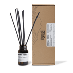 Russell + White Medina Rose 100ml reed diffuser with elegant glass bottle and natural reed sticks for home fragrance.