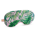 SMUG satin sleep mask with palm print design, soft and comfortable for restful sleep and eye comfort.