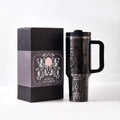 Stanley HALLOWEEN Quencher H2.0 FlowState Tumbler Deadly Damask-0