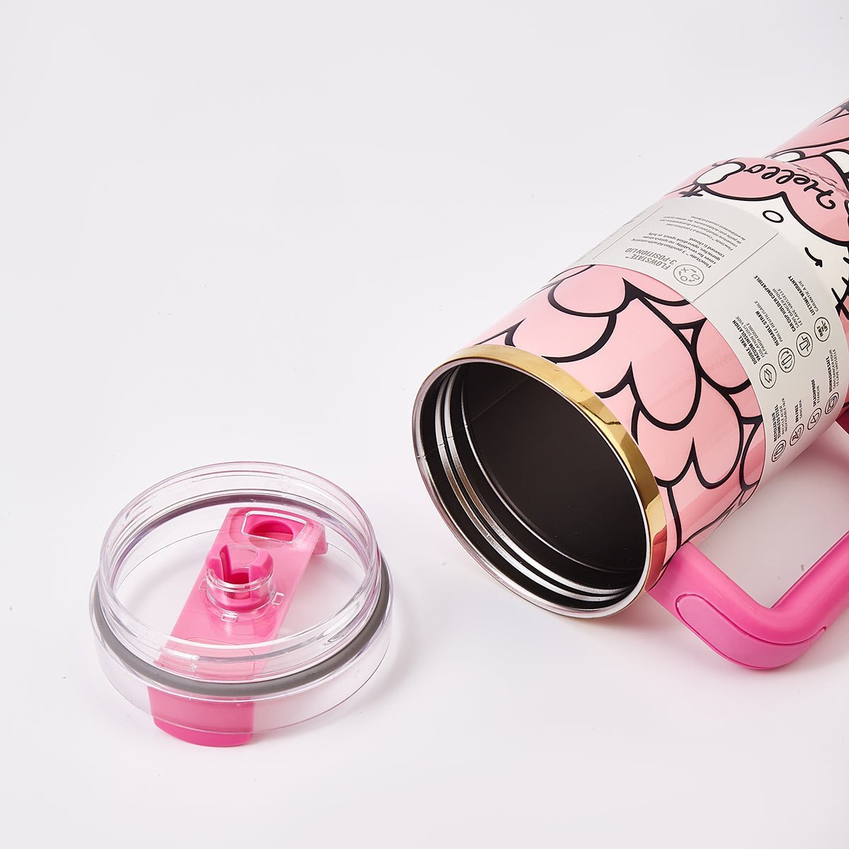 Stanley x Hello Kitty Sweet Hearts Glitter Tumbler [Limited Edition]-4