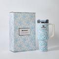 Stanley x LoveShackFancy Bow Blossom Quencher H2.0 FlowState Tumbler 40oz – Limited Edition Floral Bow Tumbler-0