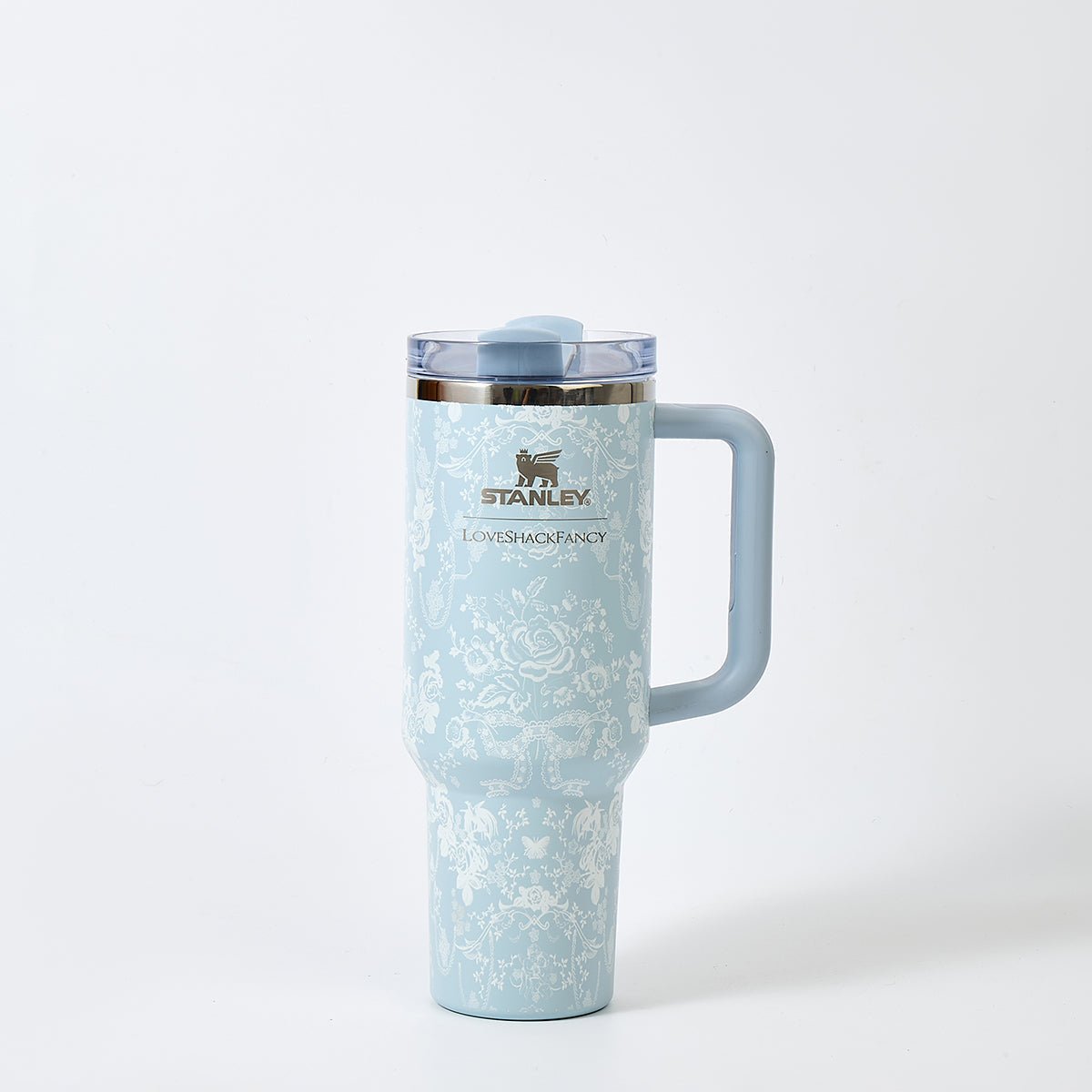 Stanley x LoveShackFancy Toscana Toile Alpine Quencher H2.0 FlowState Tumbler 40oz – Limited Edition Blue Toile Collection-2