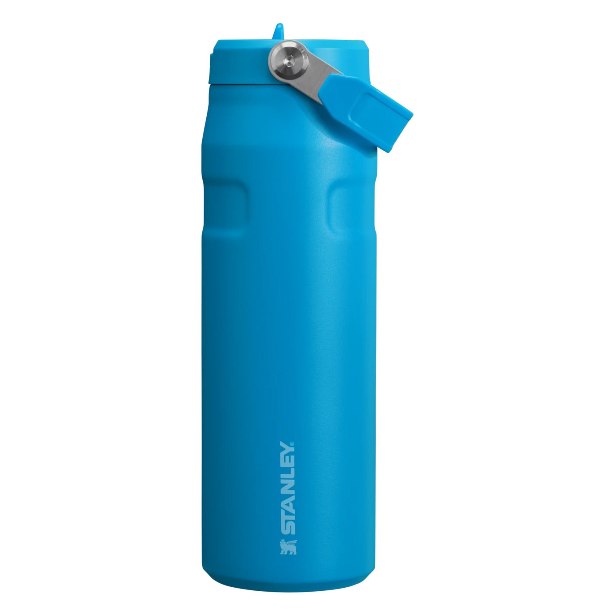 Stanley IceFlow Bottle Flip Straw water bottle, 0.7L, with flip-top lid and straw, in sleek design.