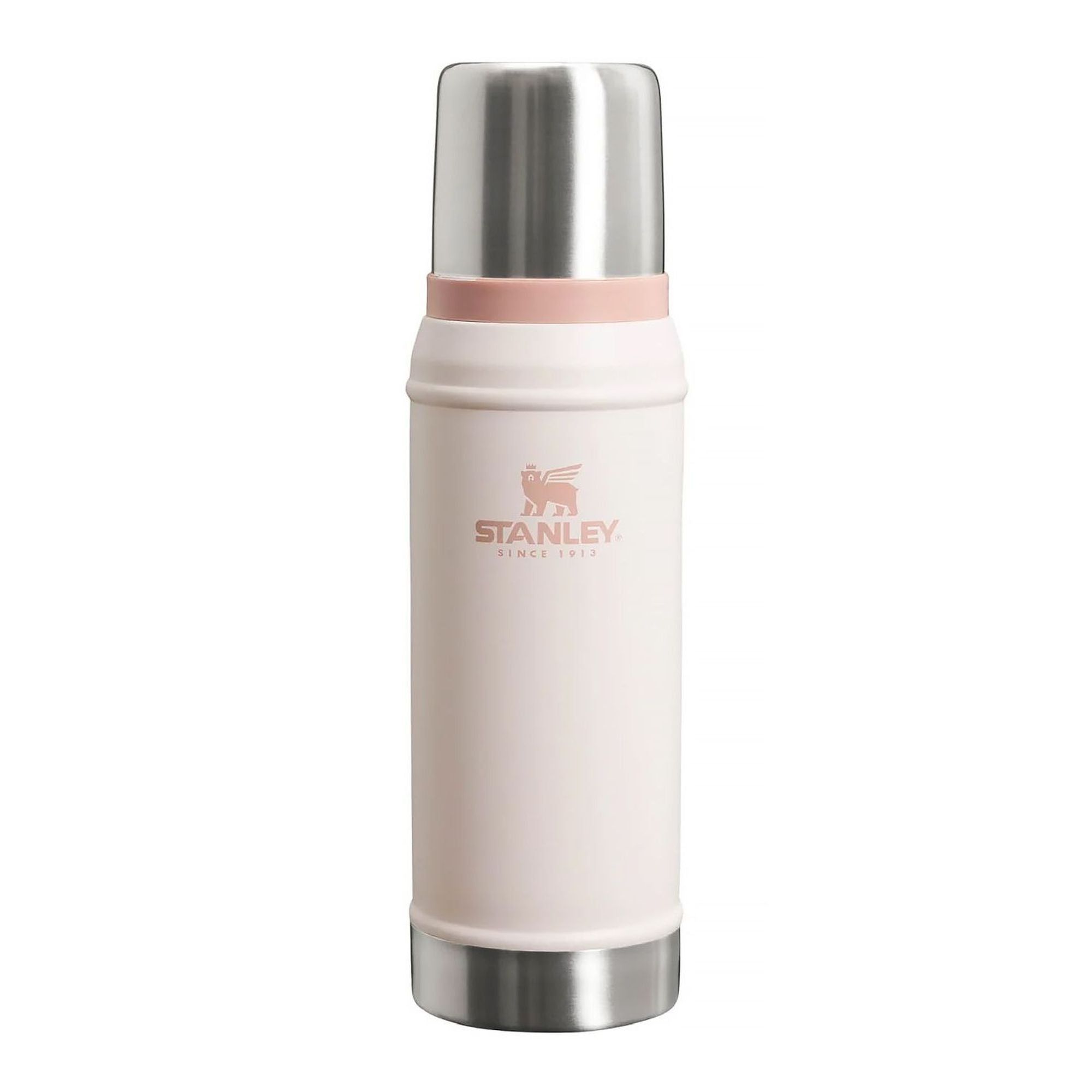 Stanley Legendary Classic 0.75L insulated thermal water bottle with stainless steel design and screw-on lid.